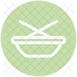 Bowl And Stick  Icon