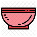 Bowl Cream Coloring Icon