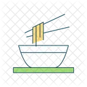 Bowl Of Asian Noodles Icon
