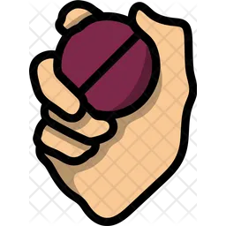 Bowler Hand  Icon