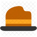 Bowler Hat Hat Rounded Icon