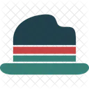Bowler Hat Hat Rounded Icon