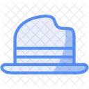 Bowler Hat Hat Rounded Icon
