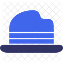 Bowler Hat Hat Rounded Icon