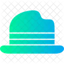 Bowler Hat Hat Rounded Icon