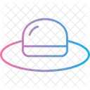 Bowler Clothes Hat Icon