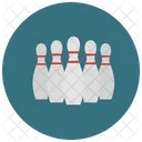 Bowling Pins Sport Icon