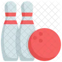 Bowling Game Play Icon