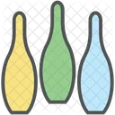 Bowling Pins Alley Icon