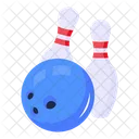 Bowling Game Bowling Skittles Icon