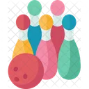Bowling Game Toy Icon
