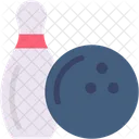Bowling Bowling Pin Bowling Ball Icon