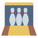 Piste De Bowling Allee Bowling Icon