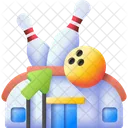 Bowling Alley Bowling Bowling Ball Icon