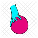 Vibrant Grab Bowling Ball Illustration Bowling Ball Bowling Icon