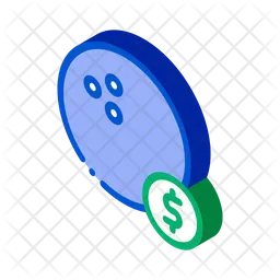 Bowling Coin  Icon