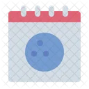 Bowling Day Calendar Bowling Icon