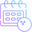 Horaire De Quilles Icône