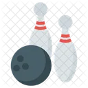 Bowling Kegeln Spiel Symbol