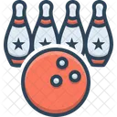 Bowling Ball Wettbewerb Symbol