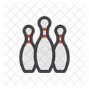 Bowling Schussel Spiel Symbol
