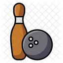 Alley Pins Bowlingspiel Bowling Pins Symbol