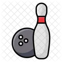 Kegelbahn Bowling Bowlingspiel Symbol