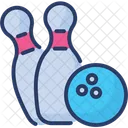 Bowlingbahn Sport Symbol