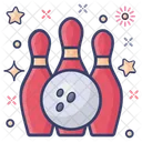 Bowling Kegeln Bowlingkugel Symbol