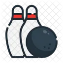 Bowling Sport Spiel Symbol