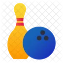 Bowling Spiel Kegeln Symbol