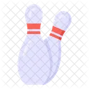 Bowling Kegelbahn Kegeln Schlagen Symbol
