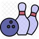 Bowling Ball Pins Symbol