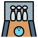 Bowling Sports And Competition Ball Game Equipment Pin Symbol