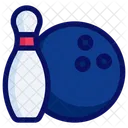 Bowling Bowlingkugel Bowlingspiel Symbol