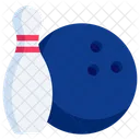 Bowling Bowlingkugel Bowlingspiel Symbol