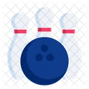 Bowling Bowlingkugel Bowlingspiel Symbol