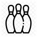 Bowling Kegeln Spiel Symbol
