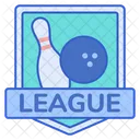 Bowling Liga Bowling Bowling Meisterschaft Symbol