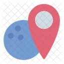 Location Pin Bowling Location Icon