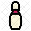 Bowling Pin Sport Fitness Icon