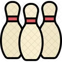 Bowling Pins Sport Competition Icon