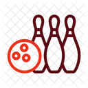 Bowling Pins Bowling Game Icon