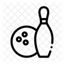 Spiel Ball Kegel Symbol