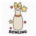 Bowling sticker  Icon