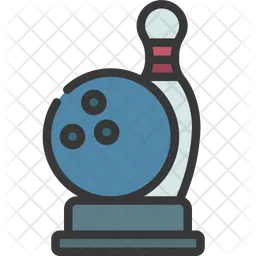 Bowling Trophy  Icon