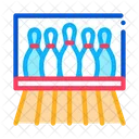 Bowling Kegel Kugel Symbol