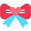 Bowtie Valentine Day Heart Icon