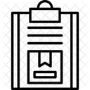 Box Checklist Clipboard Icon