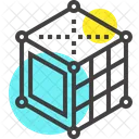 Box Cube Design Icon